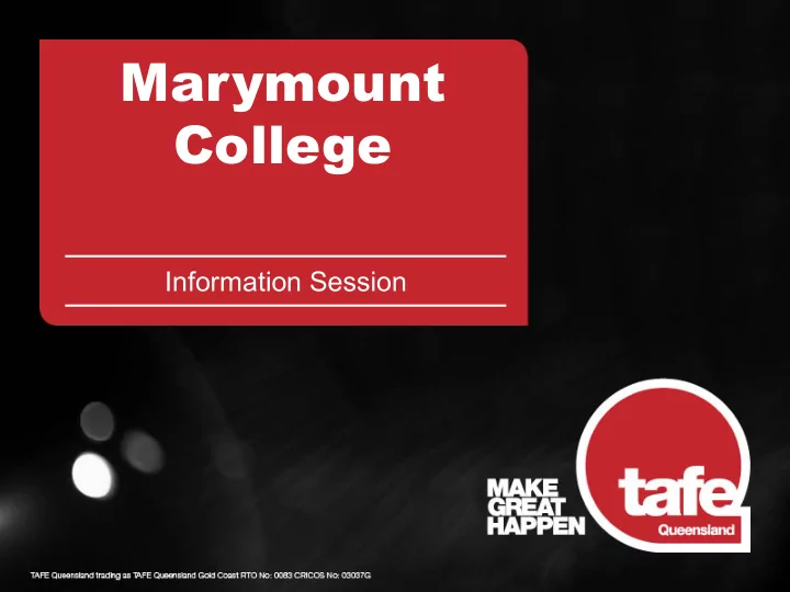 marymount college