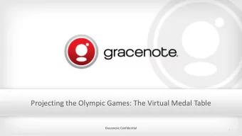 Projecting the Olympic Games: The Virtual Medal Table  Gracenote Confidential  Gracenote