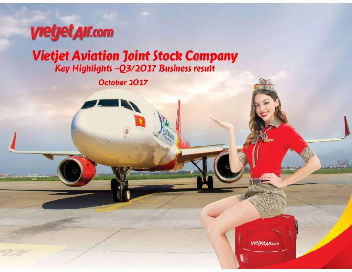 vietjet aviation joint stock company