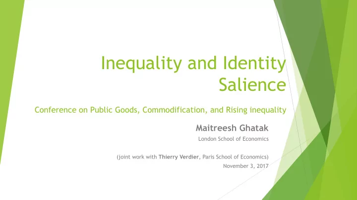 salience