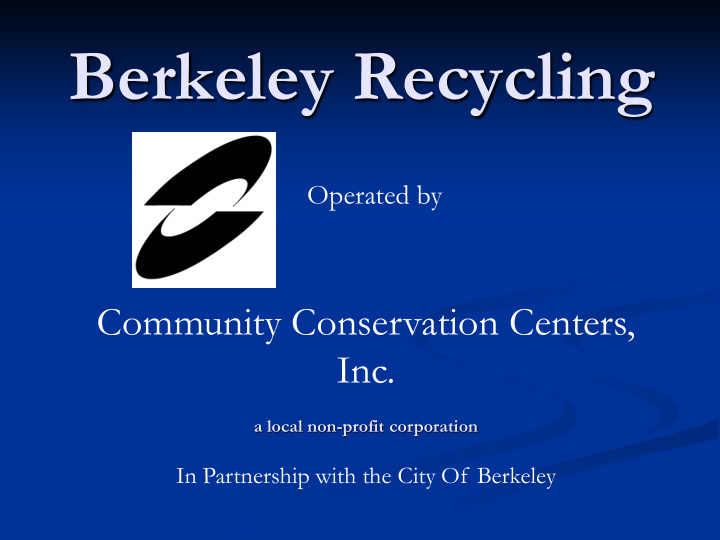 berkeley recycling