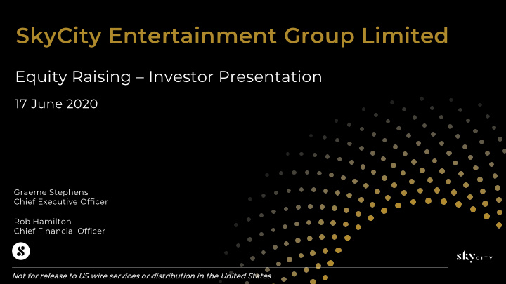 skycity entertainment group limited