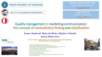 the concept of  f contradic  iction fi  findin ing and cla  lassif  ific  ication  Joanna