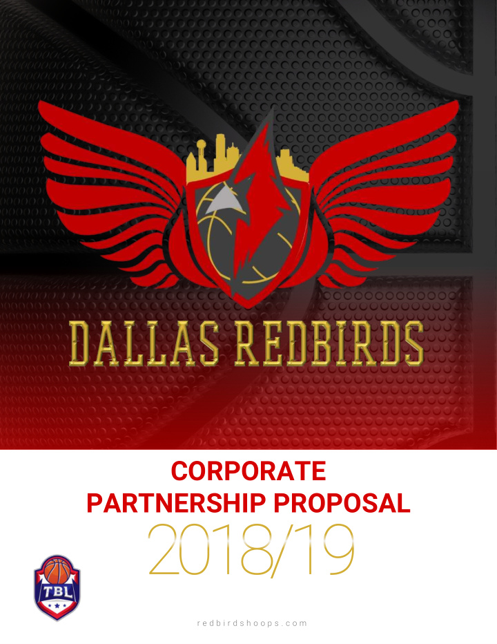 corporate partnership proposal