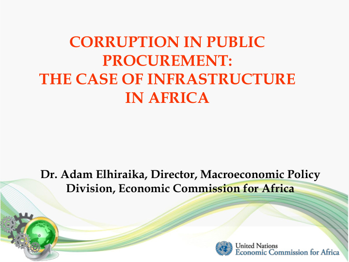 corruption in public procurement the case of