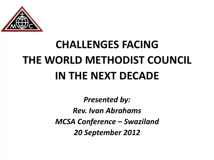 challenges facing