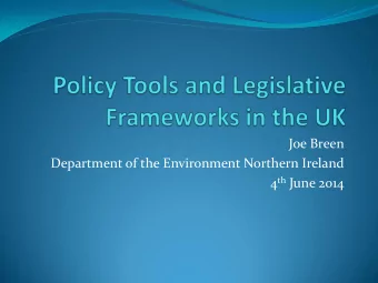 4 th June 2014  Ministerial Commitment  Failure is not an Option  A common purpose for the delivery