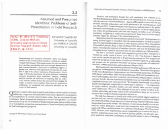 From J. M. Miller &amp; R. Tewksbury (2001). Extreme Methods:  Innovative Approaches to Social