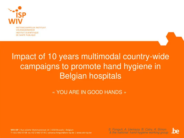 impact of 10 years multimodal country wide