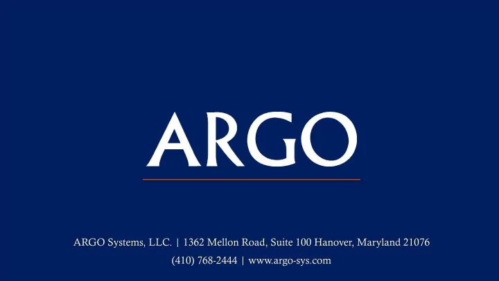 corporate overview