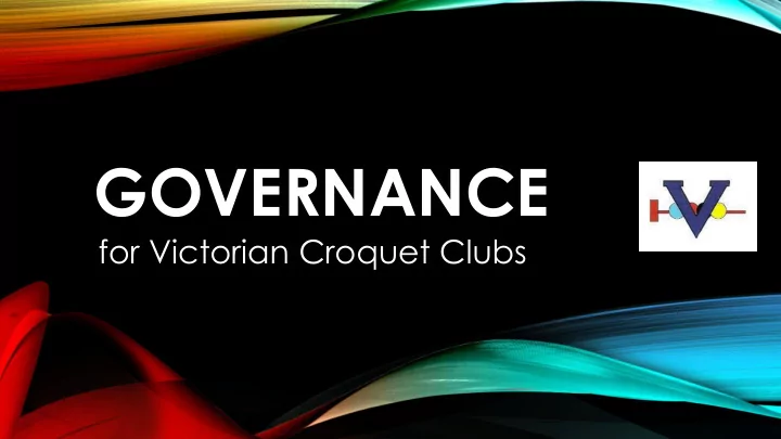 governance