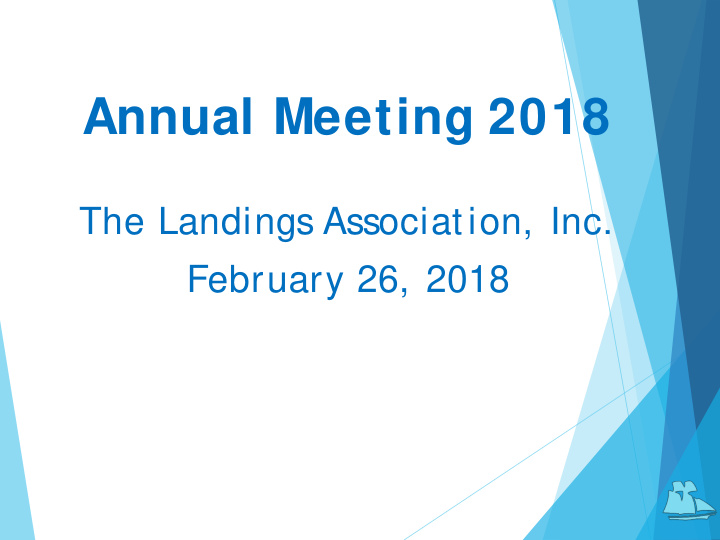 annual meeting 2018