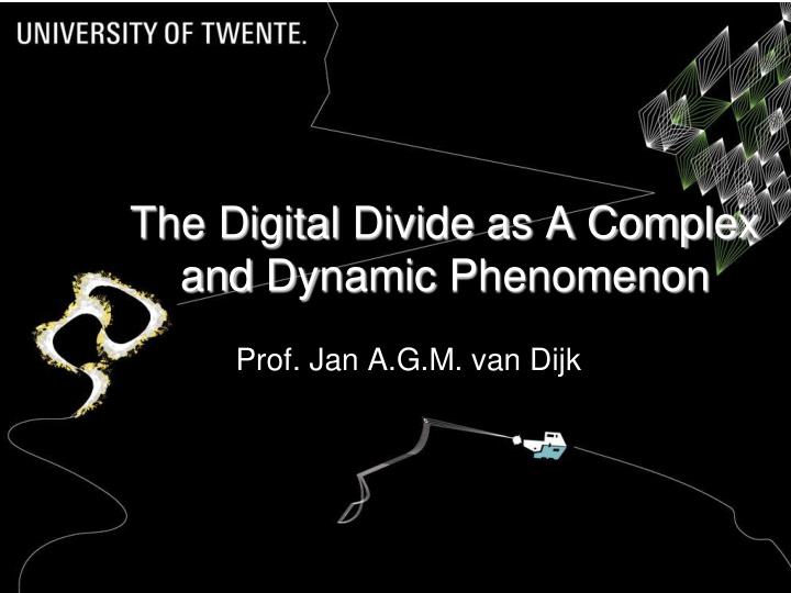 the digital divide as a complex and dynamic phenomenon