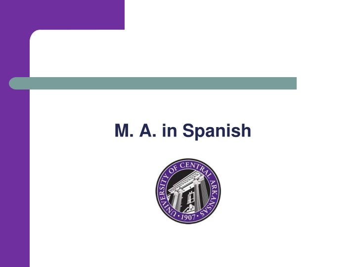 m a in spanish m a in spanish at uca