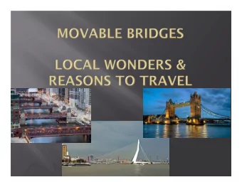 Chicago Type, Double Leaf, Trunnion, Bascule Bridge  Chicago Type  design evolved from research