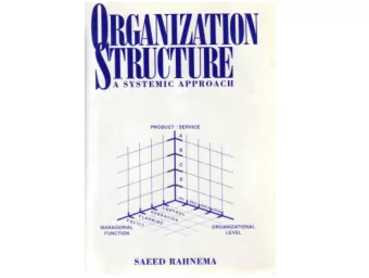 Approaches to the Study of Social Organizations - Mechanistic : comparing human behaviour with a