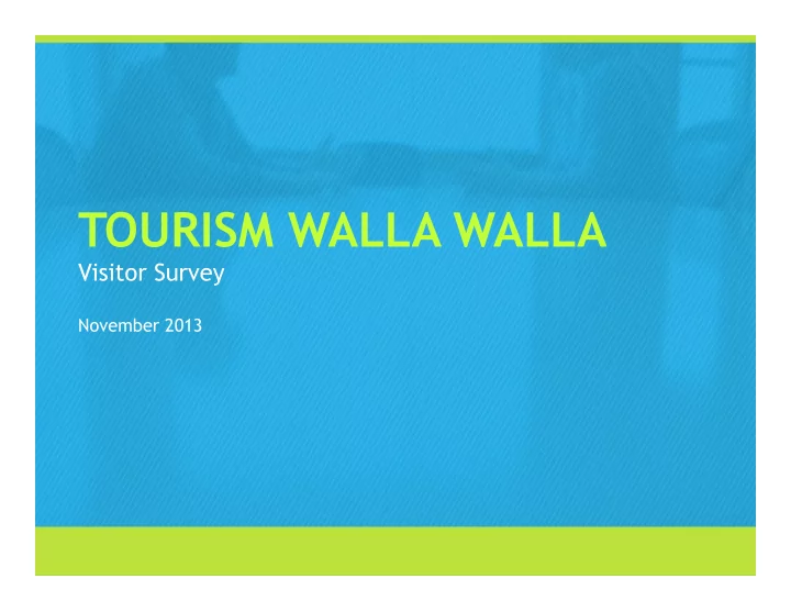 tourism walla walla