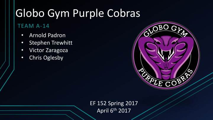 globo gym purple cobras