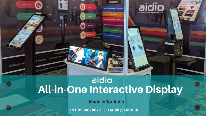 all in one interactive display