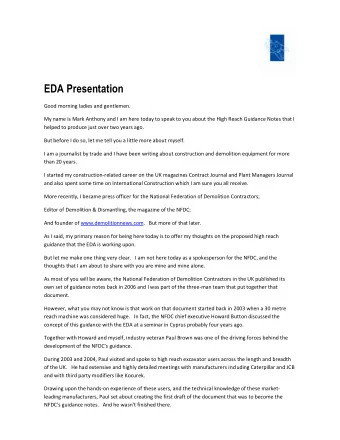 Good morning ladies and gentlemen.  My