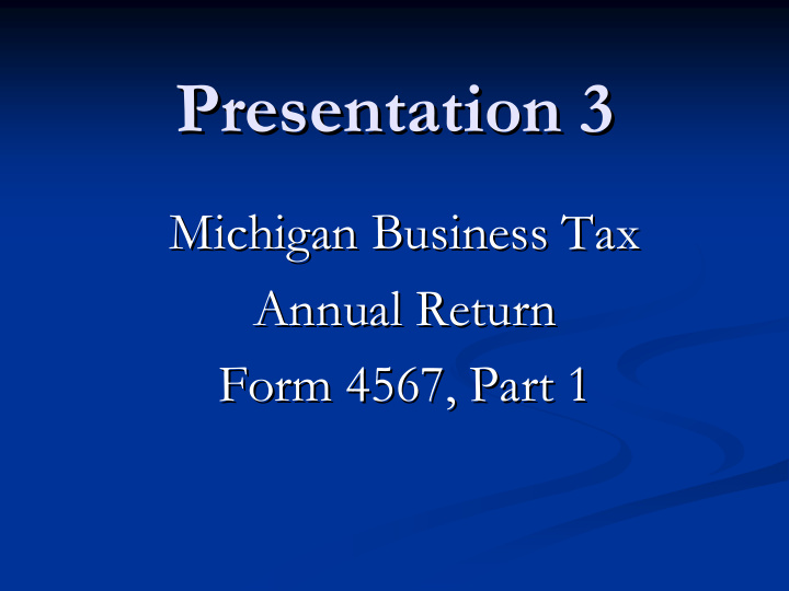 presentation 3 presentation 3
