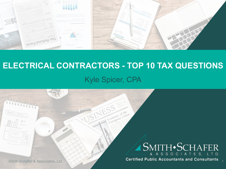 electrical contractors top 10 tax questions