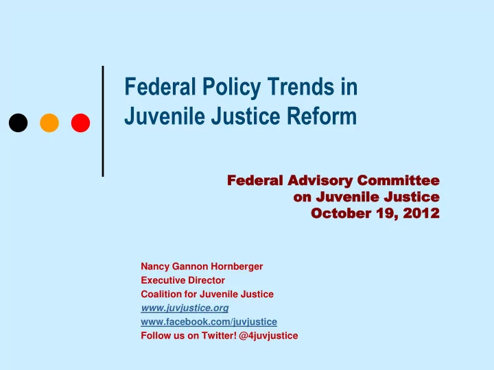 juvenile justice reform