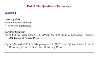 Pa  ar  rt  t  I  II  I:  :  T  Th  he  e  Q  Qu  ue  es  st  ti  io  on  n  o  of  f  D  De  em