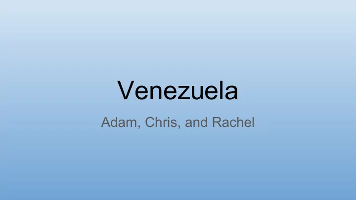 venezuela