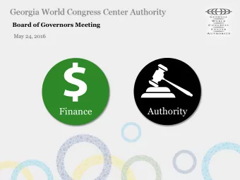 Authority Financial Snapshot  April 2016  Profit/Loss  $906,087  $117,721  $529,920  Budgeted