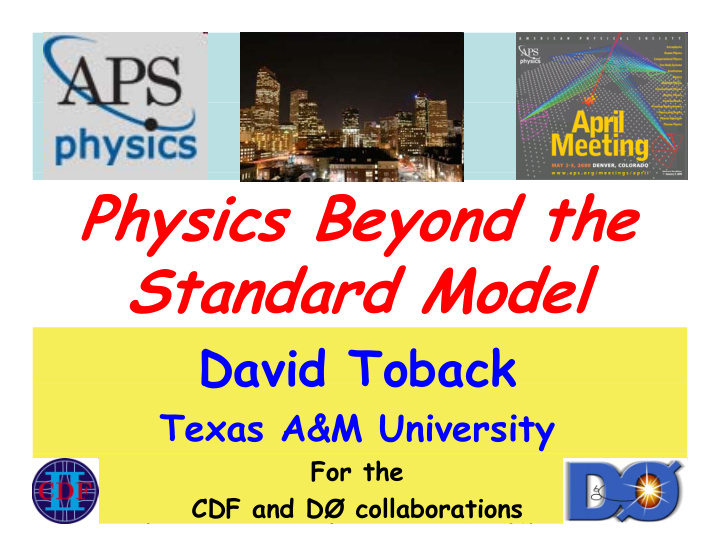 physics beyond the y y standard model standard model