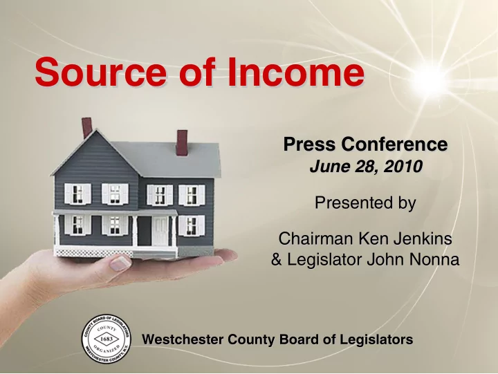 source of income source of income
