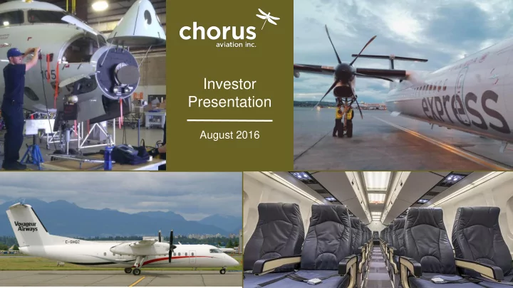 investor presentation