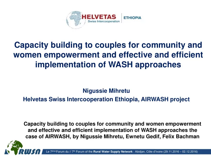 women empowerment and effective and efficient