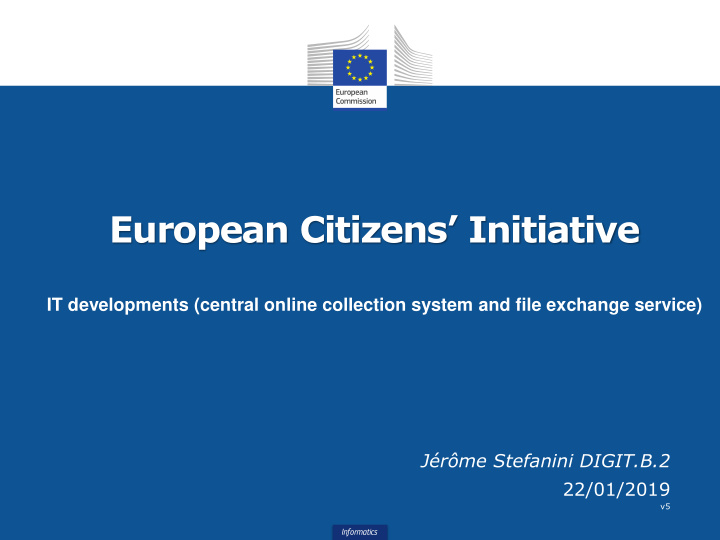 european citizens initiative