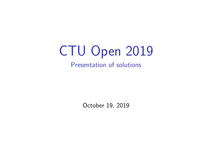 ctu open 2019