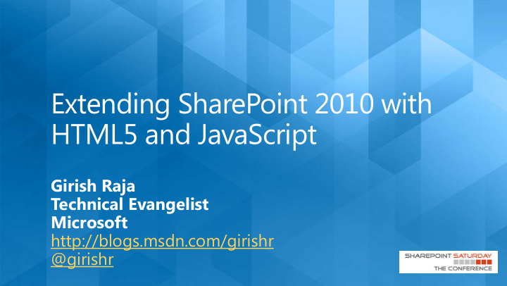 extending sharepoint 2010 with