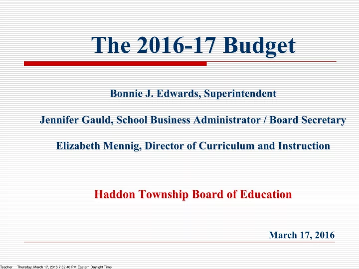 state of new jersey state aid revenue analysis