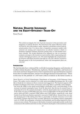 climate change seems to play a major role in this evolution. 2 Minimizing the social  cost of