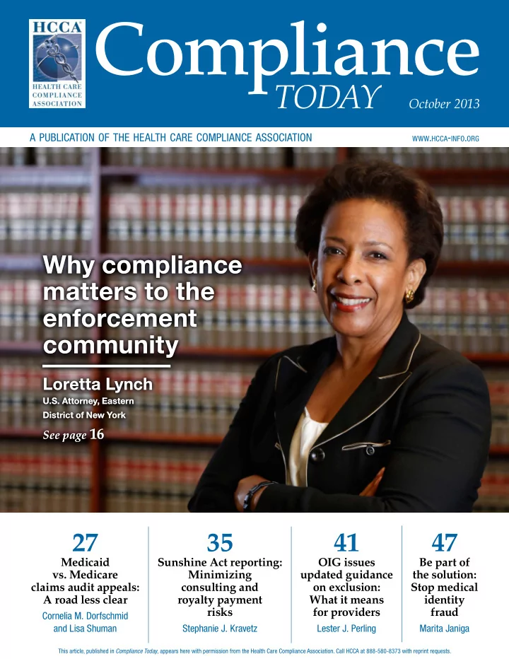 compliance
