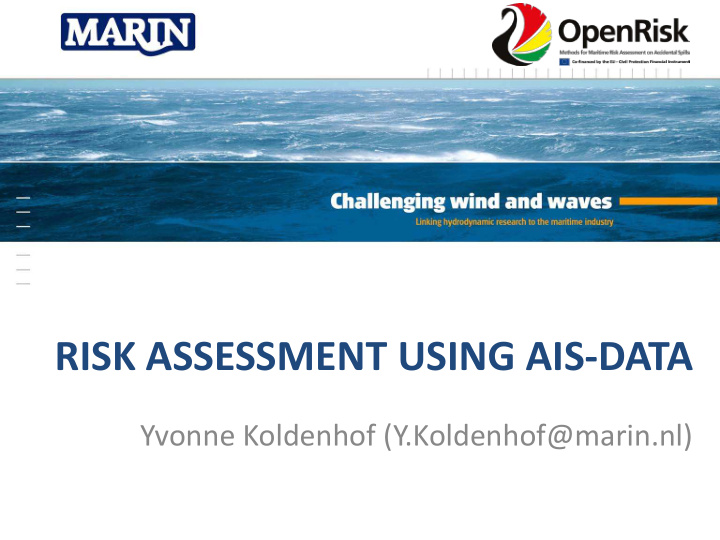risk assessment using ais data