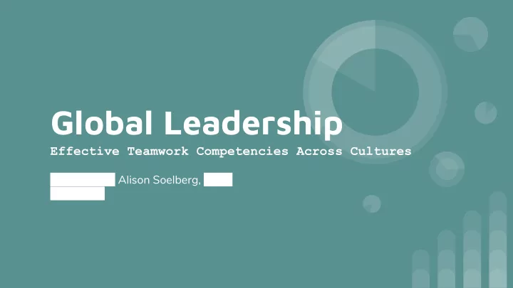 global leadership