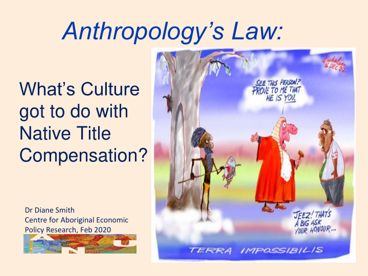 anthropology s law