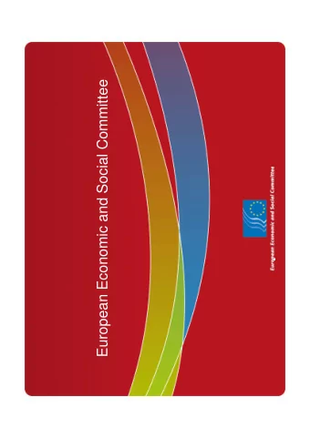 European Economic and Social Committee  Where is the EESC located?  Institutional position of the