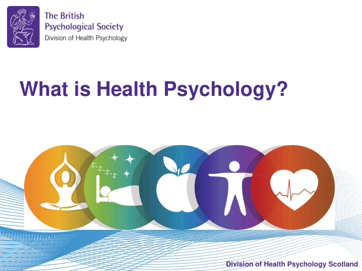 what is health psychology