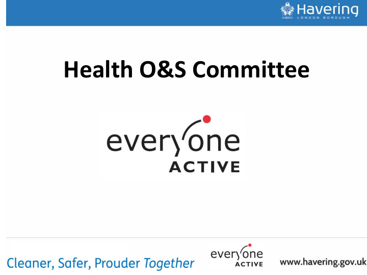 health o s committee