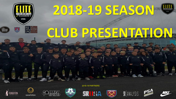 2018 19 season club presentation