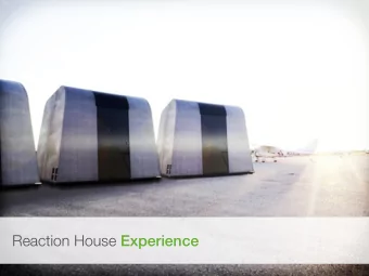 Reaction House Experience  The Pitch  Pitch Katrina and Sandy displaced over 1.1 million  people