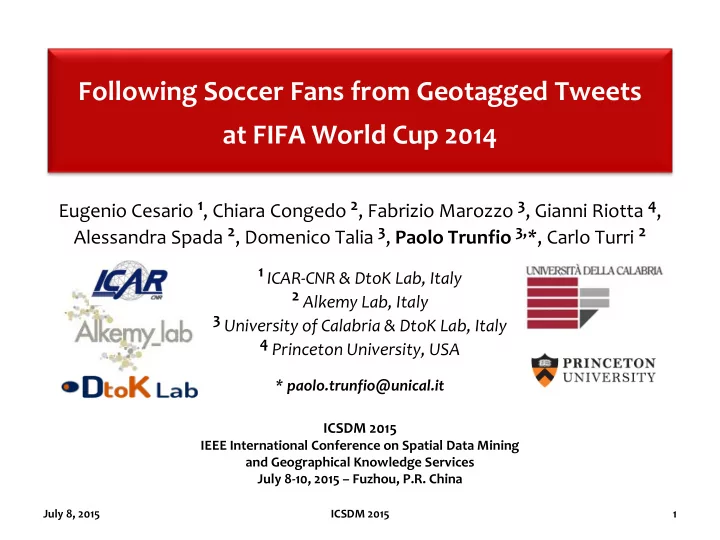 following soccer fans from geotagged tweets at fifa world