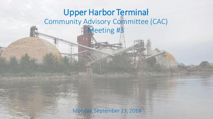upper h harbor t terminal
